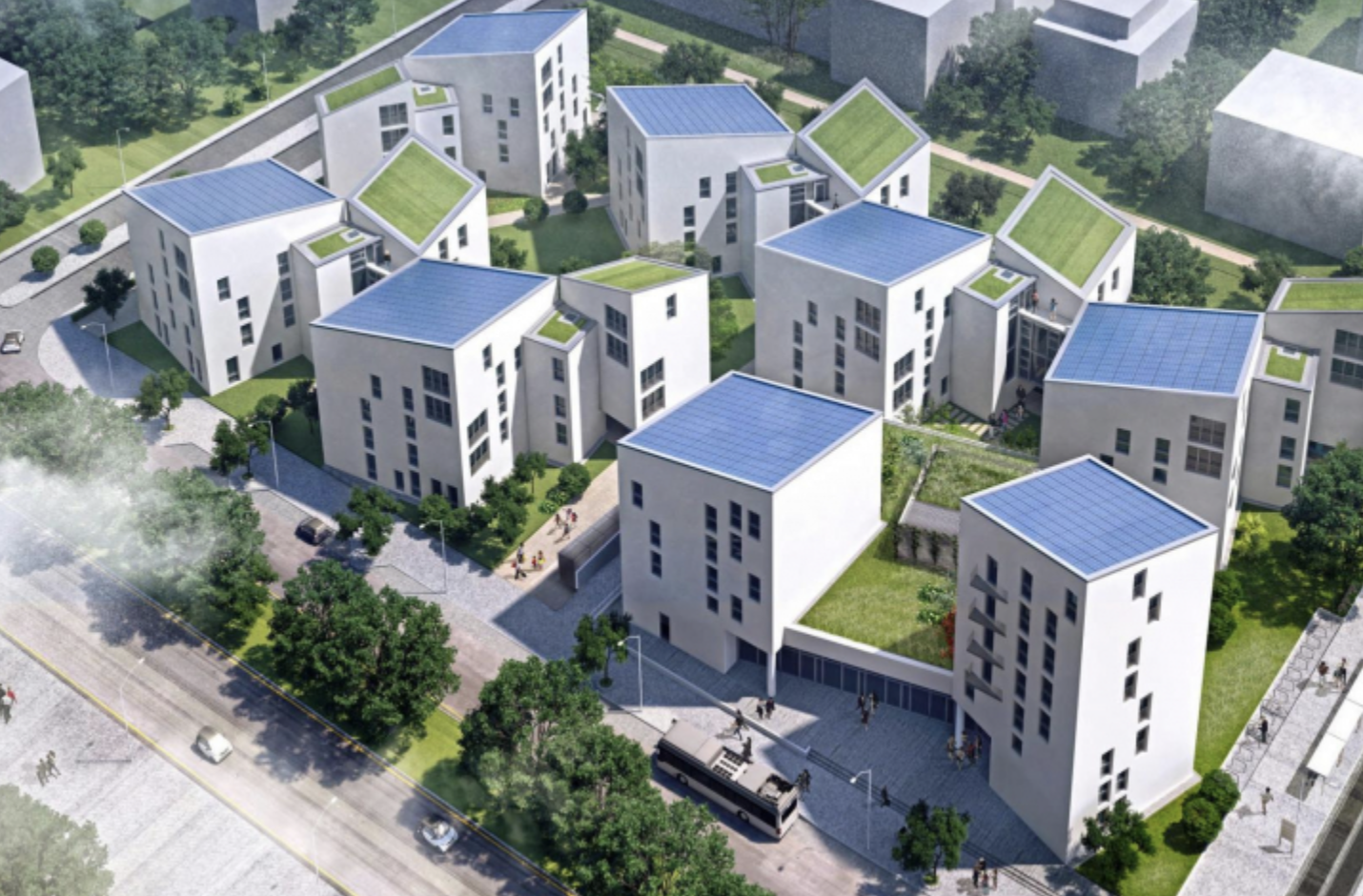 Bairro em Berlim Bairro em Berlim