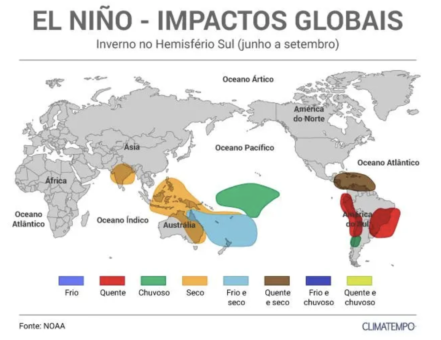 El Nino Reprodução Climatempo