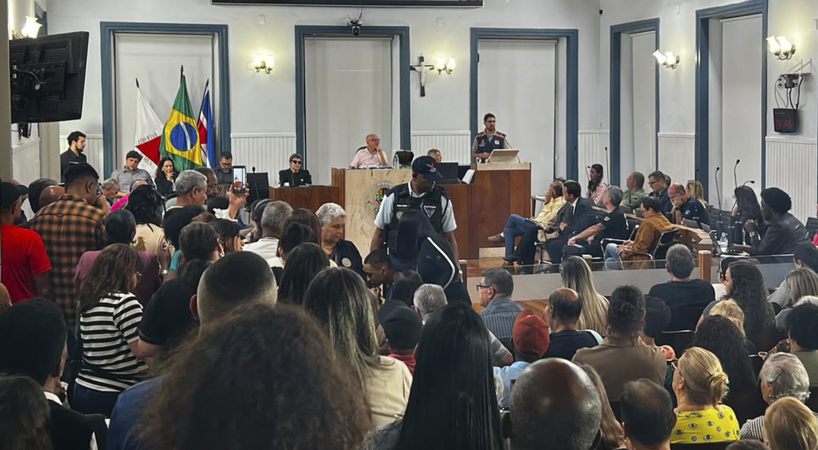 Audiencia pública em JF Mais de 100 moradores de Juiz de Fora afetados pelas chuvas foram a audiência. Foto: PJF